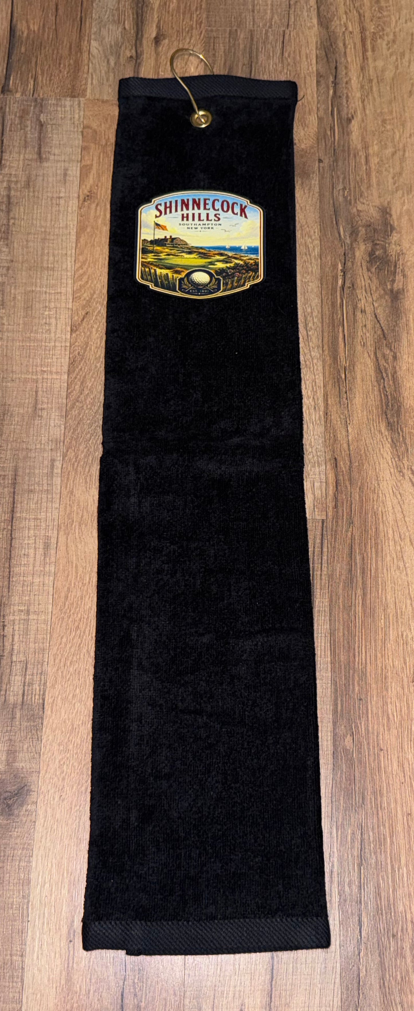 Shinnecock Hills Tri-Fold Golf Towel