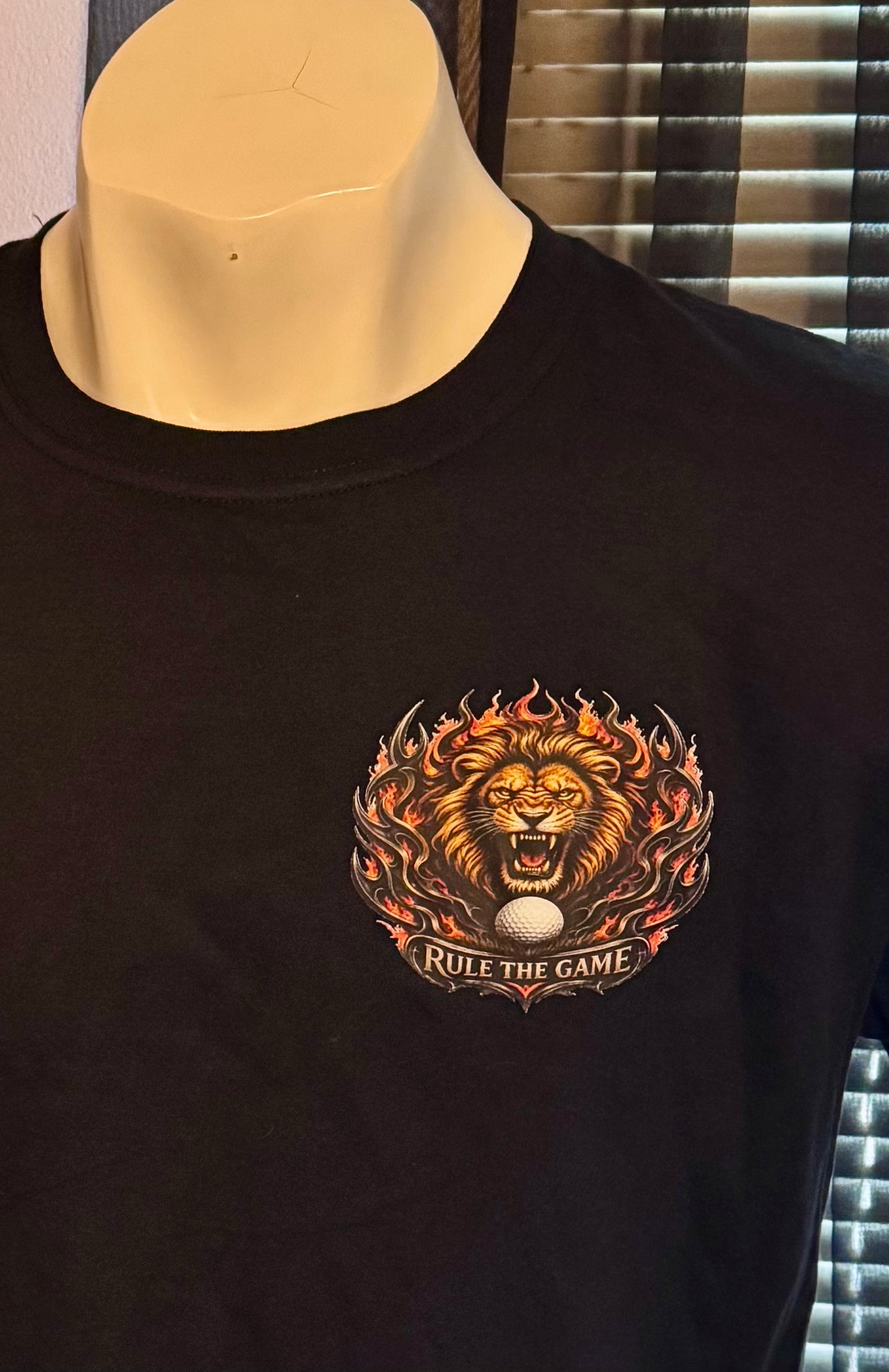 Lion Golf Rule the Game T-shirt