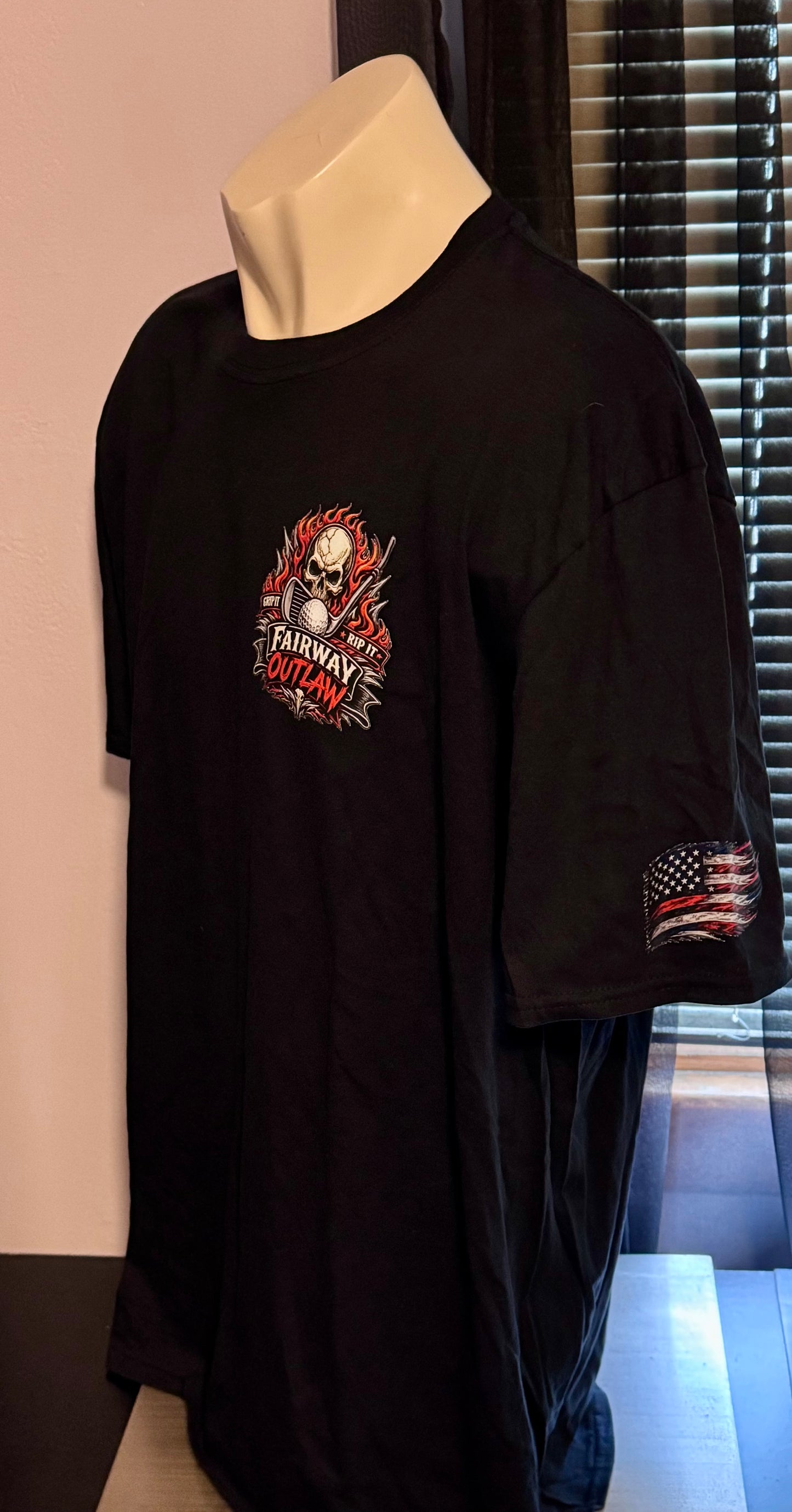 Fairway Outlaw Grip it Rip It Golf T-shirt