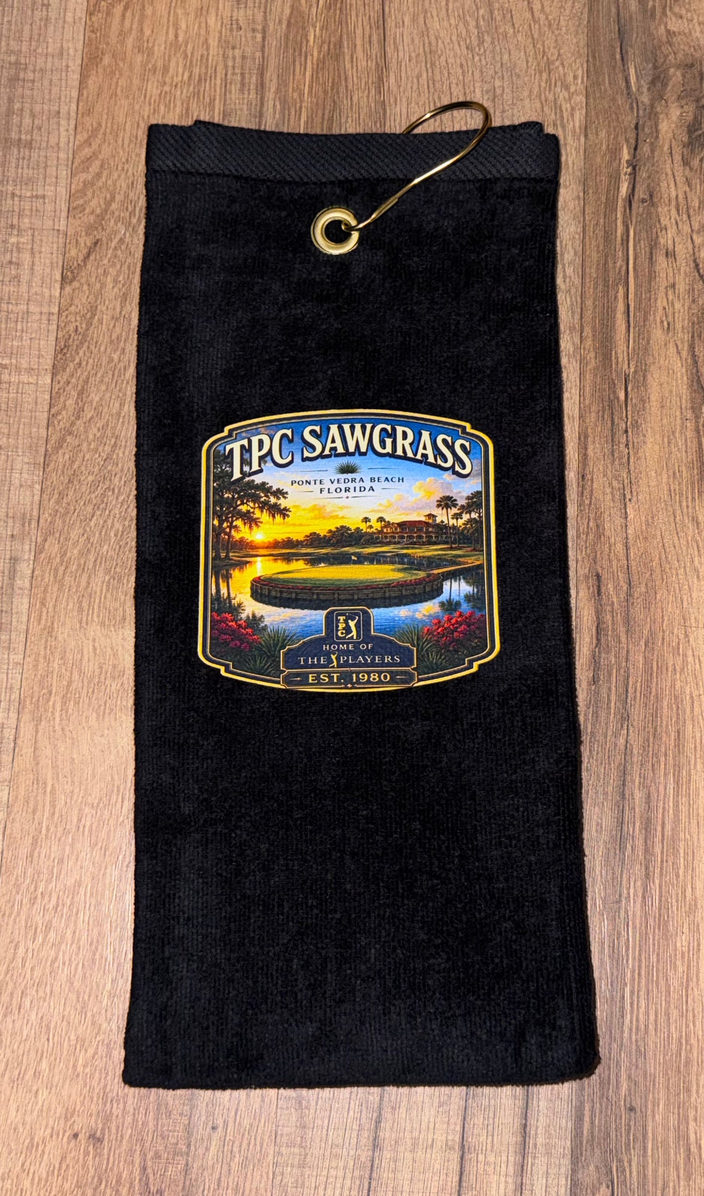 TPC Sawgrass Tri-Fold Golf Towel