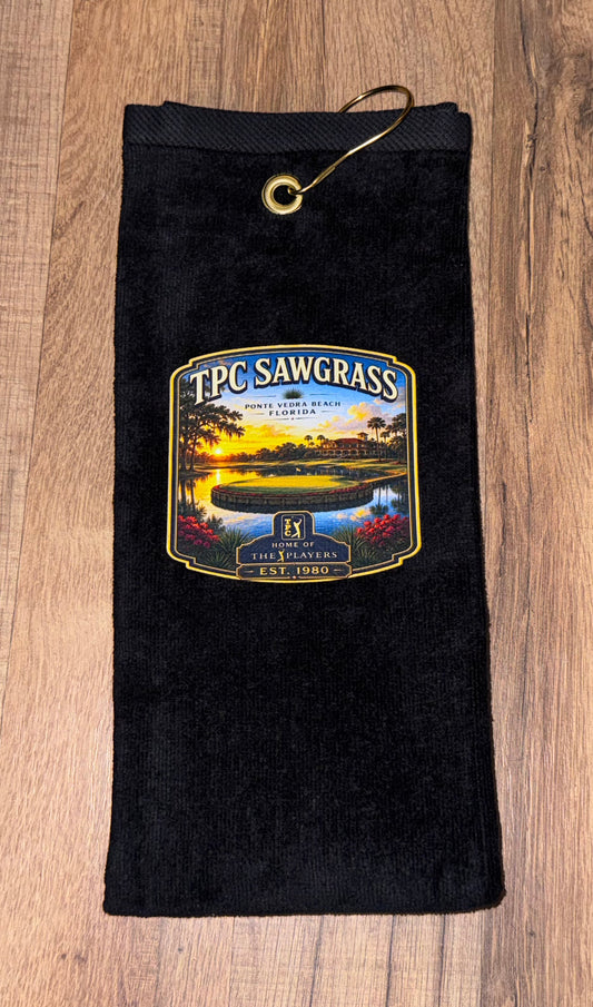 TPC Sawgrass Tri-Fold Golf Towel