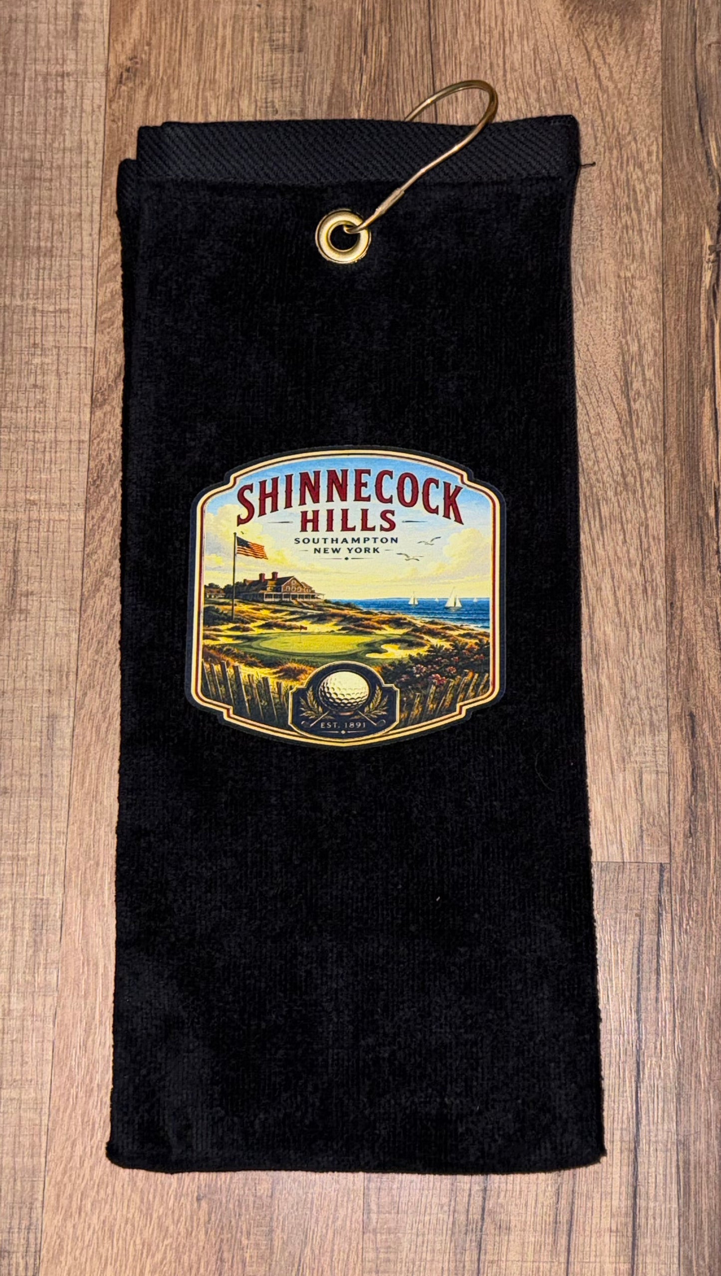 Shinnecock Hills Tri-Fold Golf Towel
