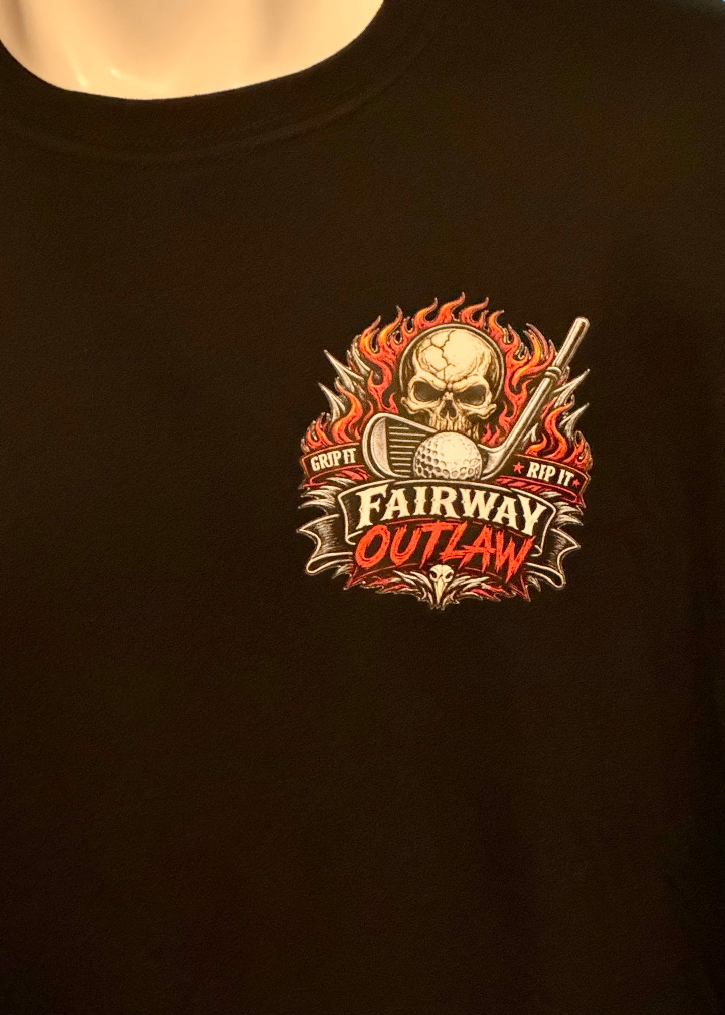 Fairway Outlaw Grip it Rip It Golf T-shirt
