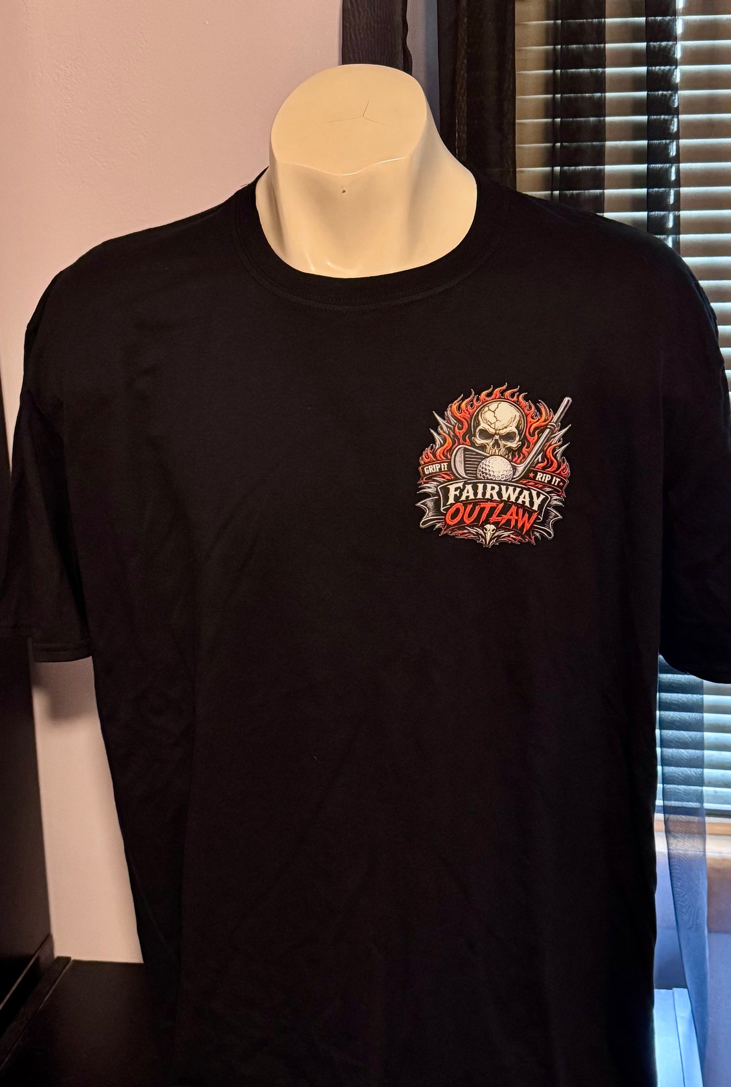 Fairway Outlaw Grip it Rip It Golf T-shirt